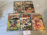 Lot of 5 Marvel Bronze Age Comic Books