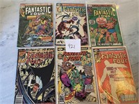 Lot of 6 Marvel Fantastic Four Bronze Age Comics