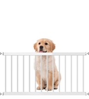 New Short Dog Gate Expandable Step Over Dog Gate