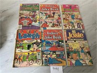 Lot of 6 Archie Series Bronze Age Comic Books