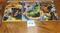 Lot of 3 DC Strange Adventures Silver Age Comics