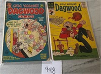 Lot of 2 Dagwood Golden Age Comic Books