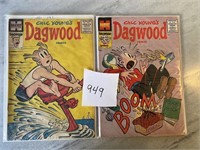 Lot of 2 Dagwood Golden Age Comic Books