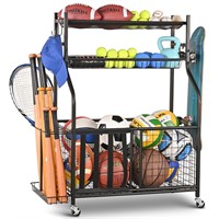 PLKOW Sports Equipment Storage for Garage, Garage
