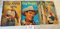 Lot of 3 Golden Age Dell Roy Rogers 10 c Comics