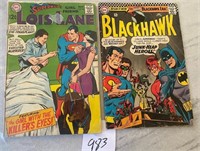 Lot of 2 DC Silver Age 12 cent Comic Books