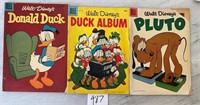 Lot of 3 Walt Disney's Golden Age Comic Books