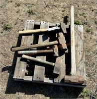 Pallet Lot of Sledge Hammers