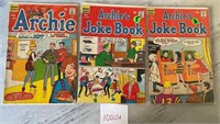 Lot of 3 Archie Series Silver Age Comics