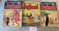 Lot of 3 Archie Series Silver/Gold Age Comics