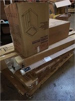 Pallet of incomplete items