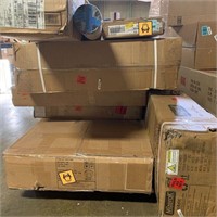 Pallet of incomplete items
