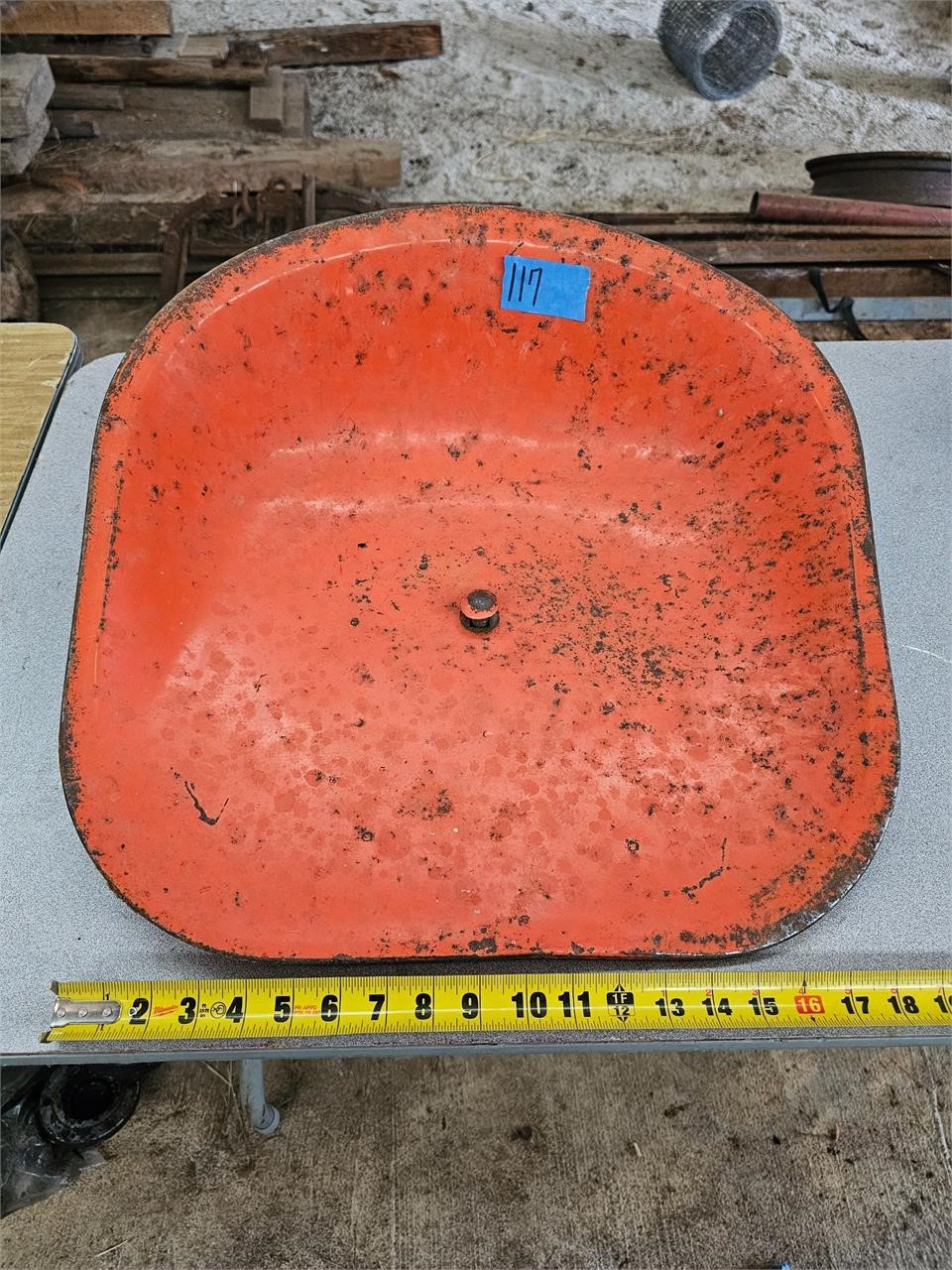 Vintage Tractor Seat (steel)
