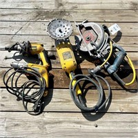 Lot of Dewalt & BoschTools