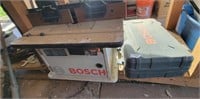 Bosch Router Table, Router & Case
