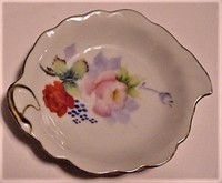 Occupied Japan Collector's Plate Floral Trinkh