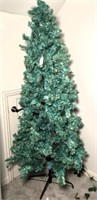 Vintage Teal & Gold 8' Christmas Tree