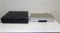 5 CD Player + VCR & DVD Player