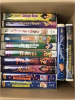 Lot of Vintage Disney VHS Movies