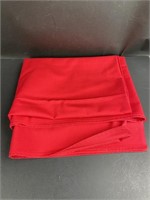 Red Rectangle Tablecloth