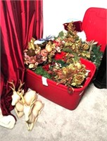 Christmas Décor- Lighted Swags, Table Top