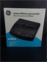Slimline VHS Two-Way Rewinder