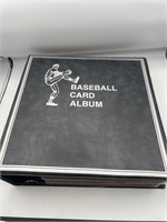Collectors card album basebalL