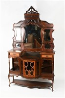 CARVED VICTORIAN ETAGERE