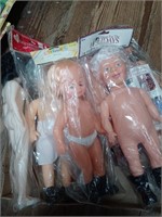 Box Lot of Various Baby Dolls