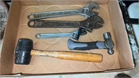 (3) Crescent Wrenches & (2) Hammers