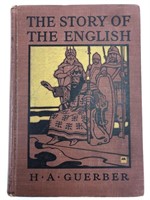 1898 The Story Of The English by H.A. Guerber HC