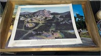Wood Display Box w/Western & Black Hills Prints