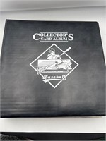 Collectors card album baseball