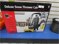 Snowblower cab - in showroom