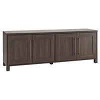 1 Henn&Hart Rectangular TV Stand for TV's up to