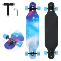 TLHB Longboard Skateboard, 41 Inch Drop Through L