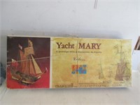 VINTAGE YACHT MARY SHIP MODEL KIT