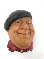 1971 "Pierre" Bossons England Chalkware Bust