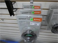 2 Stihl AutoCut 5-2 trimmer heads - in showroom