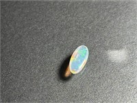 Certified 3.05 Cts Oval Cut Natural Fire Opal