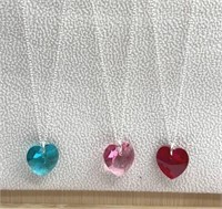 Collection of SS Swarovski elements necklaces