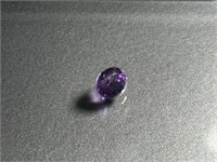 Certified 8.85 Cts Oval Cut Natural Amethyst