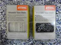 2 Stihl 2GRM 84 chains - in showroom