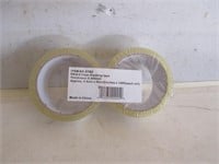 NEW 2 PACK CLEAR PACKING TAPE