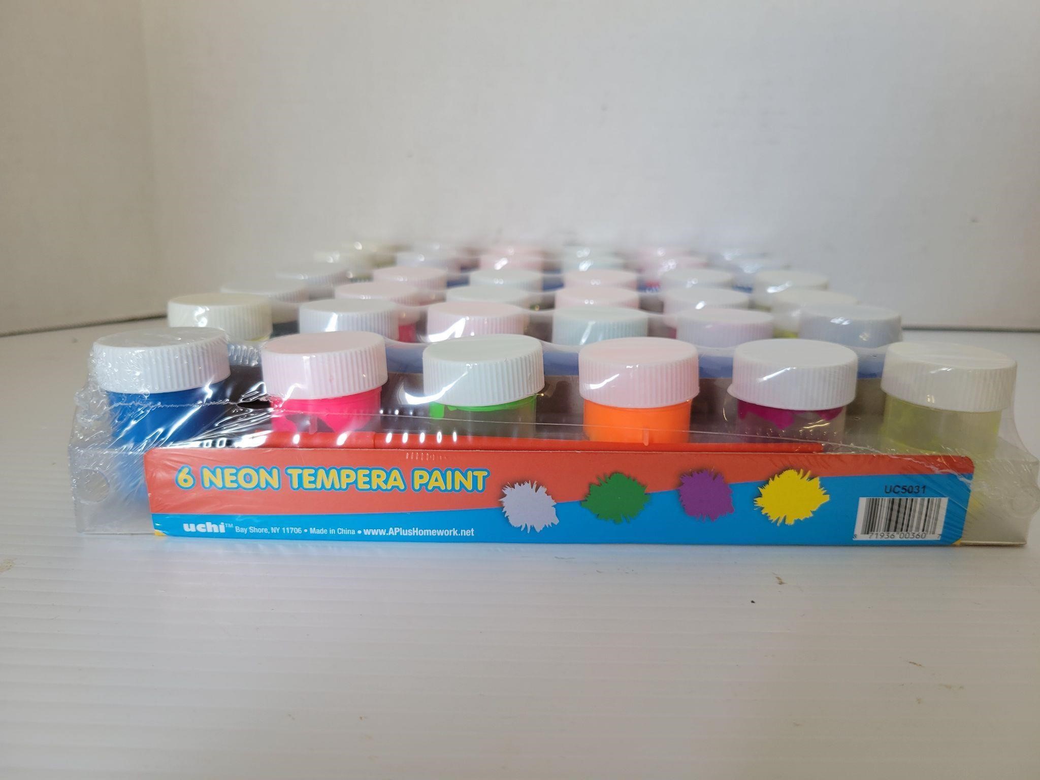 Neon Paint Sets (lot of 6) NEW
