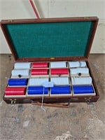 Poker Chip Set In A Case From Lowe