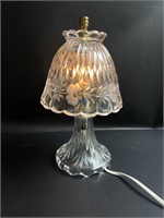 Vintage Princess House Etched Crystal Lamp