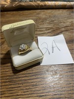 14KT gold plated ring