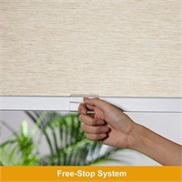 NEW $73 Persilux Free-Stop Cordless Window Shades