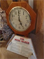 Westminster chime Wall Clock &The Music Maker IOB